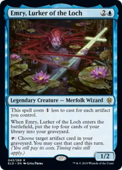 Emry, Lurker of the Loch - Throne of Eldraine #043/269 MTG Magic The Gathering - Image 1