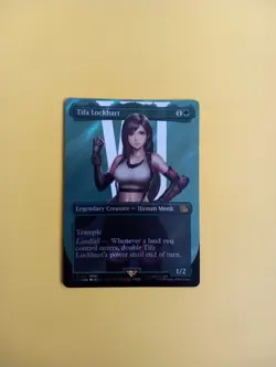 Tifa Lockhart (Borderless SURGE FOIL) Magic the Gathering (MTG) FIN #536 - Image 1