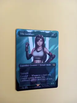 Tifa Lockhart (Borderless SURGE FOIL) Magic the Gathering (MTG) FIN #536 - Image 5