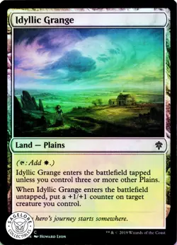 MTG Idyllic Grange | NM Foil | Throne of Eldraine (ELD) - Image 1