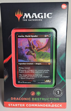 Magic The Gathering MTG - Starter Commander Deck - Draconic Destruction - New - Image 1