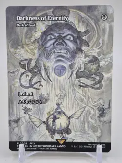 Magic The Gathering Final Fantasy Darkness Of Eternity Rare Full Art - Image 1