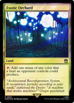 Exotic Orchard Surge Foil Doctor Who Commander NM MTG - Image 1