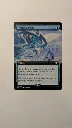 Insight Engine Extended Art 0026 EOC NM/MT [Edge of Eternities:MTG] - Image 1
