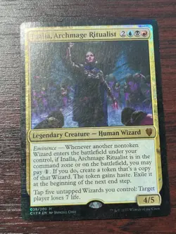 1x FOIL INALLA, ARCHMAGE RITUALIST - Commander - MTG - Magic the Gathering - Image 1