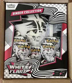 Pokemon TCG: White Flare Binder Collection Case (Lot of 6) - Image 2