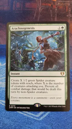 Arachnogenesis Commander Masters Regular Rare - Image 1