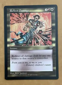 Magic The Gathering MTG Mirage 1996, Reflect Damage - Image 1