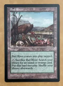 Magic The Gathering MTG Mirage 1996, Bad River - Image 1