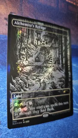 Mtg Alchemist's Refuge Secret Lair Showcase: Midnight Hunt Foil - Image 2