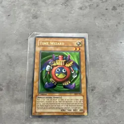 Time Wizard MRD-065 Metal Raiders Ultra Rare Unlimited Edition Yu-Gi-Oh - Image 1