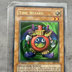 Time Wizard MRD-065 Metal Raiders Ultra Rare Unlimited Edition Yu-Gi-Oh - Image 2