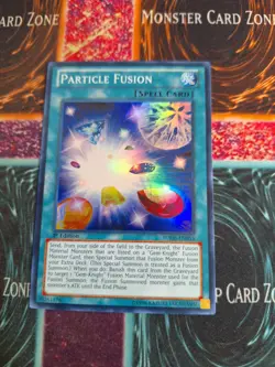 Yu-Gi-Oh! Particle Fusion HA06-EN055 Super Rare 1st Edition Near Mint - Image 1