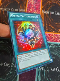 Yu-Gi-Oh! TCG Gishki Photomirror HA07-EN026 Super Rare Unlimited Near Mint - Image 2