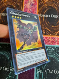 Yu-Gi-Oh! Gagaga Cowboy CT10-EN010 Limited Super Rare Near Mint - Image 2
