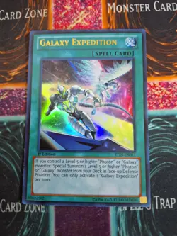 Yu-Gi-Oh! Galaxy Expedition ZTIN-EN017 Ultra Rare 1st Edition Near Mint - Image 1