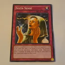 Yugioh - LCJW-EN273 - Sixth Sense - 1st Edition - NM - - Image 1
