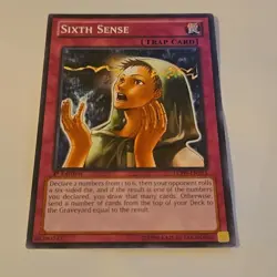 Yugioh - LCJW-EN273 - Sixth Sense - 1st Edition - NM - - Image 2
