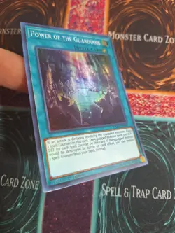 Yu-Gi-Oh! TCG Power of the Guardians EXFO-EN060 Super Rare 1st Edition Near Mint - Image 2