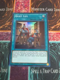 Yu-Gi-Oh! TCG Quiet Life Circuit Break CIBR-EN096 Super Rare 1st Edition NM - Image 1