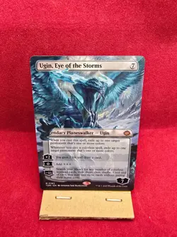 Ugin, Eye of the Storms (Borderless) MTG Tarkir: Dragonstorm - Near Mint - Image 1