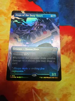 Ninja of the Deep Hours (Rainbow Foil) - Secret Lair - NM - Image 1