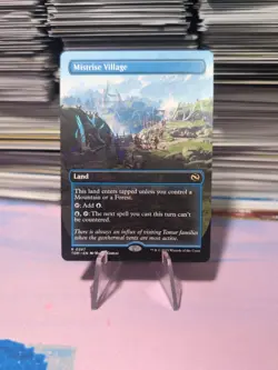 Mistrise Village (Borderless) Tarkir: Dragonstorm Non Foil - Image 1