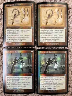 MTG- Soul-Guide Lantern x4 - The Brother's War - Retro FOIL - Image 1