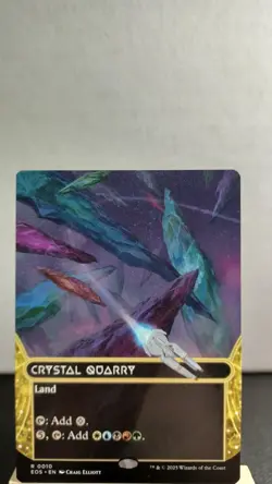 Crystal Quarry Non-Foil Borderless Rare [NM] - MTG EOS - Image 1