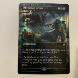 Foundations Variants Foil: Phyrexian Arena (0386 - Borderless Mana Foil) - Image 1