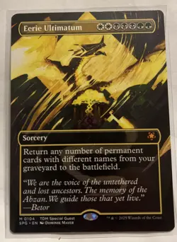 Eerie Ultimatum (Borderless) Special Guests non Foil - Image 1