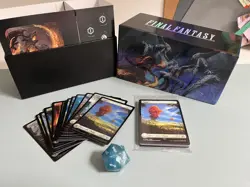 Magic The Gathering Final Fantasy Gift Bundle extras inc dice lands (no cards) - Image 1
