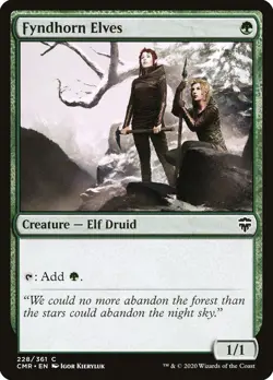 Fyndhorn Elves, Commander Legends #228 MTG - Image 1