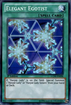 Elegant Egotist - Super Rare 1st Edition LCJW-EN098 - MP - YuGiOh - Image 1