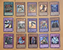 Yu-Gi-Oh! Card Mixed Lot 15 Cards - Image 1
