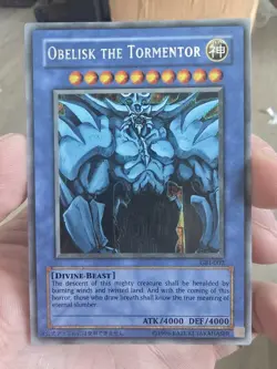 Yu-Gi-Oh Obelisk The Tormentor GBI-002 Secret Rare 2003 Promo Card - Image 1