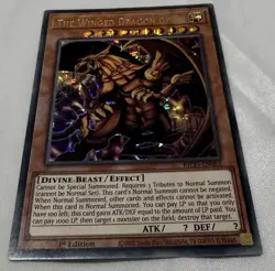 The Winged Dragon Of Ra - Pharaoh's Ultra Rare 1st Edition KICO-EN065 - YuGiOh - Image 1