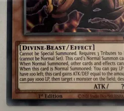 The Winged Dragon Of Ra - Pharaoh's Ultra Rare 1st Edition KICO-EN065 - YuGiOh - Image 5