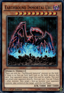 Earthbound Immortal Uru - Super Rare 1st Edition LC5D-EN152 - MP - YuGiOh - Image 1