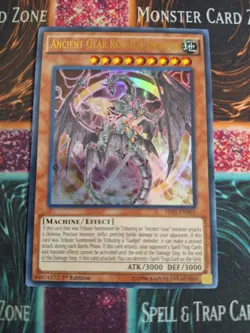 Yu-Gi-Oh! Ancient Gear Reactor Dragon SR03-EN001 Ultra Rare 1st Edition NM - Image 1