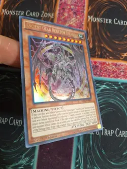 Yu-Gi-Oh! Ancient Gear Reactor Dragon SR03-EN001 Ultra Rare 1st Edition NM - Image 2