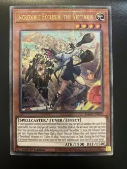 Yu-Gi-Oh TCG Incredible Ecclesia, the Virtuous Quarter Century Ra04-EN039 ￼ - Image 1