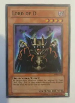 Lord of D SDK-E038 - LP Super Rare Yugioh - Image 1
