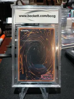 YUGIOH BLUE-EYES WHITE DRAGON LC01-EN004 BCCG BECKETT GEM MINT 10 ULTRA RARE - Image 2