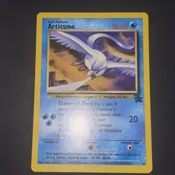 Pokemon Card Articuno Black Star Promo 22 WOTC - Image 1