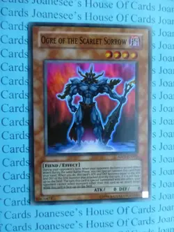 Ogre of the Scarlet Sorrow ABPF-EN005 Super Rare Yu-Gi-Oh Card (U) - Image 2
