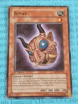 Supay ABPF-EN023 Common Yu-Gi-Oh Card 1st Edition New - Image 1