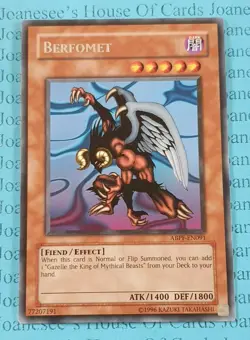 Berfomet ABPF-EN091 Rare Yu-Gi-Oh Card (U) New - Image 1