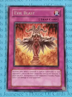Evil Blast ABPF-EN094 Silver Rare Yu-Gi-Oh Card (U) New - Image 1