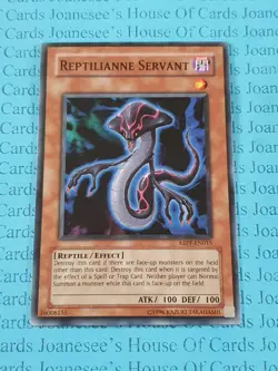 Reptilianne Servant ABPF-EN015 Common Yu-Gi-Oh Card (U) New - Image 2